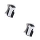 thumbnail image 1 of Matsuzay Stanchion Queue Barrier Wall Mount Crowd Retractable Control Ribbon eter Amarillo negro 2m 2piezas, 1 of 1