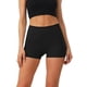 thumbnail image 2 of Gibobby Leggins estampados Calzoncillos para verano para mujer, cómodos, informales, para corte granpara, con borpara para encaje, antiparaslumbrantes, cortos, con esquinas planas（Negro， S), 2 of 5