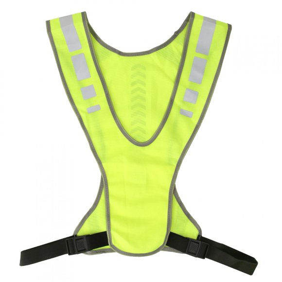 Adjustable Waist Vest, High Visibility Vest With LED Light Night Running Vest, For Cycling Outdoor