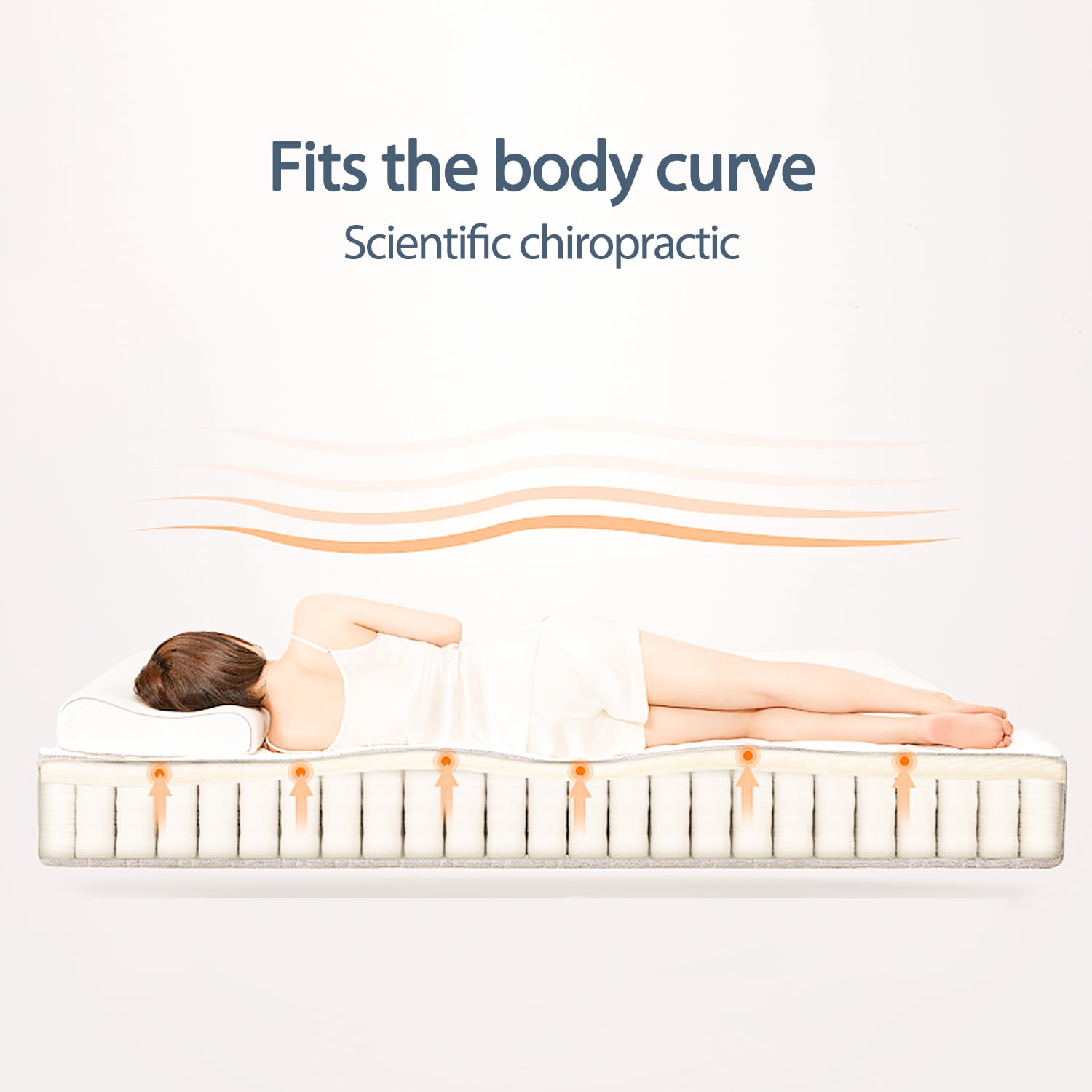 Bednew 12" Mattress with Gel Memory Foam, Hybrid Individual Pocket Springs, Full Mattress in a Box