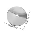 thumbnail image 2 of UPOUART 2pcs Induction Hot Plate Stainless Steel Heat Retention Tool For Home Cooks Silver Color, 2 of 8