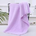 thumbnail image 1 of Pompotops Cotton 2 In 1 Bath Towel And Face Towel Soft-Bath Towels Set OF 2pc Clearance, 1 of 4