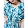 thumbnail image 3 of Zima Leto Women's Tye-Dye Printed Loose Dress, 3 of 8
