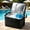 Black-BK-clearacne, variant on Amketima Insulated Cooler Bag Square 11.02x5.51x6.69in Large Capacity Oxford Cloth Thermal Tote for Picnic Beach Travel