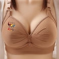 thumbnail image 2 of Wiyuqeen Bras for Women No Underwire Supportive Everyday Bras Plus Size Full Coverage Push Up Bralettes with Love Print, 2 of 5