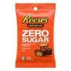 REESE'S Zero Sugar Miniatures Milk Chocolate Peanut Butter Cups Candy, Individually Wrapped, 3 oz, Bag