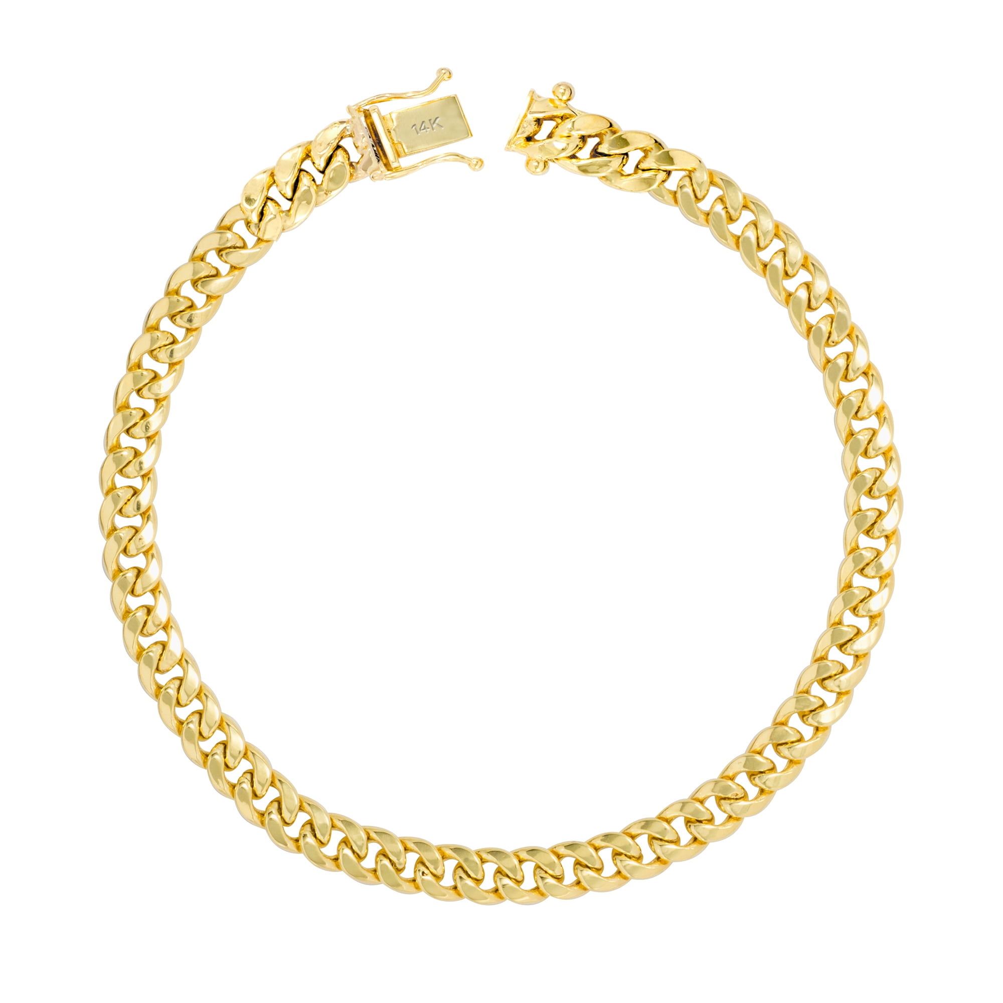 Nuragold 14k Yellow Gold 5.5mm Miami 