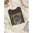thumbnail image 3 of I Am Not Single I Have A Dog T-Shirt Women -Image by Shutterstock, Female Small, 3 of 4