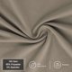 thumbnail image 3 of Elástica Sofá Funda, 1 pieza Spandex Suave Sofá Funda para 1 Cojín Sofá con 1 Cojín Funda, Lavable Muebles Fundas para Perros Pequeños, Beige, 3 of 10