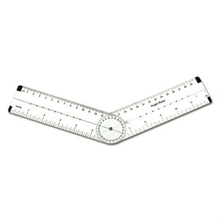 Metal Ruler 30cm 6inch with 0.5mm Markings - Beads N Crystals