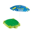 thumbnail image 3 of Arenero con tapa y sombrilla, resistente a los impactos, para juegos sensoriales para niños. Tortuga, 3 of 9