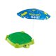 thumbnail image 3 of Arenero con tapa y sombrilla, portátil, para juegos sensoriales infantiles en el jardín. Tortuga, 3 of 9