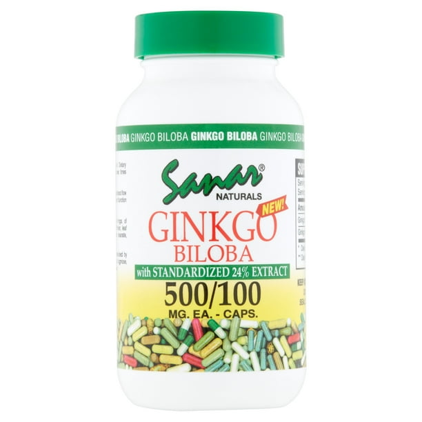 Sanar Naturals Ginkgo Biloba Dietary Supplement Capsules ... Sanar Naturals Ginkgo Biloba Dietary Supplement Capsules ...