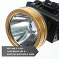 thumbnail image 4 of Versión del sensor LED Hight Light Head Light Night Fishing Fish Lamp Charging Hunting Searchlight Headlight, 4 of 7