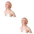 thumbnail image 2 of maskred Breathable Silk Night Cap - Embrace Refreshing And Hygienic Sleep Experience And Skin Friendly Silk Night Sleep Cap Rubber Red One size fits all 2PCS, 2 of 6