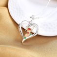 thumbnail image 3 of 1 collar de Navidad, collar con letras de alce de Navidad, mejores deseos H, 3 of 5