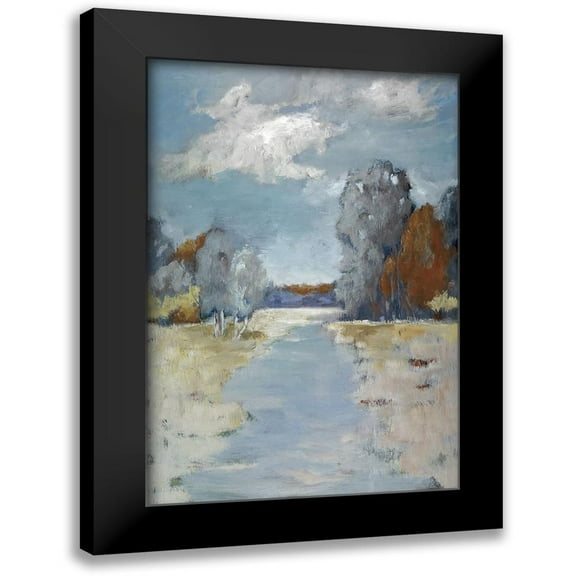 Buckley, Mary 11x14 Black Modern Framed Museum Art Print Titled - Riverdale