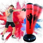 XiaZ Punching Bag for Kids, Boxing Bag for Immediate Bounce Back Heavy Punching Bag for Practicing Karate, Taekwondo, Relieve Pressure and Workout Equipment for Home Workouts