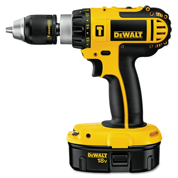 DeWalt Cordless Compact Hammer Drill/Driver, 18V