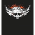 thumbnail image 2 of No Fear Skull With Wings Vintage Logo Adult Black Long Sleeve Hoodie-Medium, 2 of 6