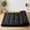 Black, variant on Japanese Futon Floor Mattress Twin Size,3" Thicke High Density Foam with Wave Pattern,Foldable Tatami Mat Sleeping Pad,Black