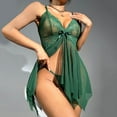 thumbnail image 2 of Sngxgn Womens Sleeveless Long Nightgown Wide Strap Loose Sleepshirt(Green,L), 2 of 8
