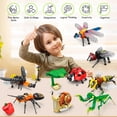 thumbnail image 4 of Set de juguetes de construcción KAZI Bugs Insect Collection para niños mayores de 8 años, 4 of 8