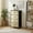 Color-4, variant on 4 Drawer Vertical Storage Dresser art art sun tiled with Wood Top Fabric Pull Drawers