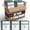 Green/Clear, variant on 50 Pack of Bulk Wholesale 1 Inch 3 Ring Hardcover Binders with Clear Transparent Covers for Picture and Note Display for Office Employees in Black