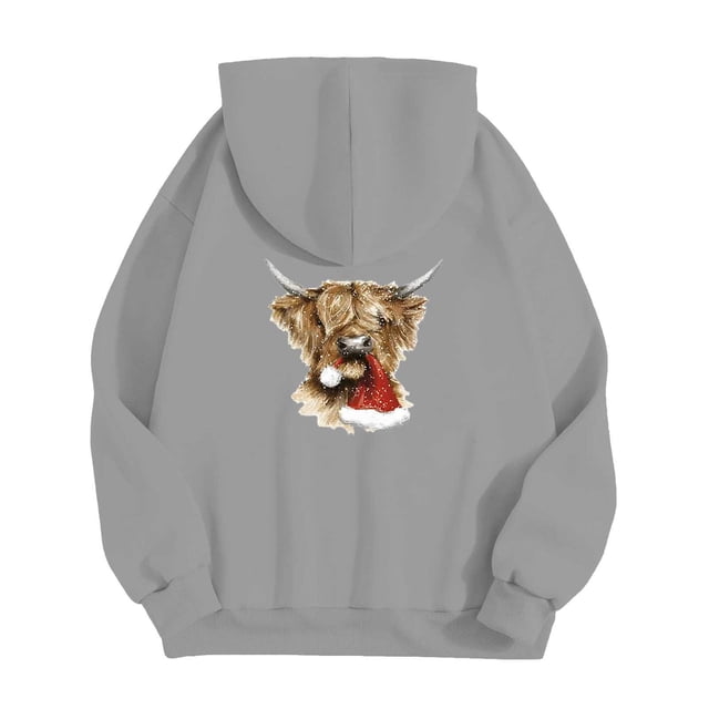 Wyzesi Fleece Sweatshirt Men Men'S Exp Losive Christmas Collection Hooded Sport Sweatshirt
