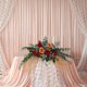 thumbnail image 5 of Fondo de decoración multiusos Colco Floral Artificial para patio accesorios fotográficos Rojo Telón de fondo de rosa de seda, 5 of 8