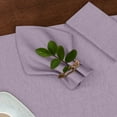 thumbnail image 5 of Ruvanti Cloth Napkins Set of 12, 18x18 Reusable Napkins Cloth Washable, Soft & Durable Table Napkins, Polycotton Chambray Dinner Napkins for Parties, Christmas, Thanksgiving, Weddings - Purple, 5 of 11