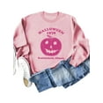 thumbnail image 2 of Anbech Womens Halloween Sweatshirt Graphic T Shirts Long Sleeve Top Pullover Loose Fashion Sweaters, 2 of 3