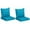 Turquoise, variant on Outsunny Outdoor Chair Cushions with Backrest for Garden Furniture, Blue