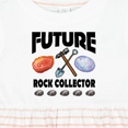 thumbnail image 4 of Inktastic Future Rock Collector Girls Baby Dress, 4 of 5