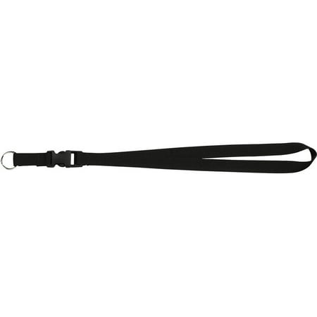 Neck Strap Key Ring, Military - Black
