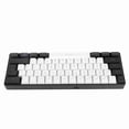 thumbnail image 1 of Clavier de Jeu Mécanique Portable, Rétroéclairé par DEL Compact 61 Touches Petit Clavier Filaire avec Multiples Modes RVB Compatible avec pour 98 NT 2000, pour OS X Ordinateur Portable PC, 1 of 7