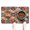 White-107, variant on Boho Retro Floral Pet Feeding Mat-Abstract Art Pattern Absorbent Pet Placemat for Food and Water Bowl, with Waterproof Rubber Backing, Quick Dry Water Dispenser Mat for Dog and Cat (12"x20")