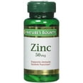 thumbnail image 7 of Nature's Bounty Immune Health Zinc Caplets, 50 mg, 100 Ct (2 pack) (Bundle), 7 of 7