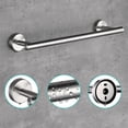 thumbnail image 2 of Aquaterior 5-Piece Bathroom Hardware Set Wall Mount Towel Bar Toilet Paper Holder Robe Hook, 2 of 10