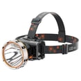 thumbnail image 1 of Linterna frontal de inducción con carga USB, lámpara de minero para exteriores, para acampar, pescar en la naturaleza, luz fuerte, linterna LED, sitio de patrulla, 1 of 5