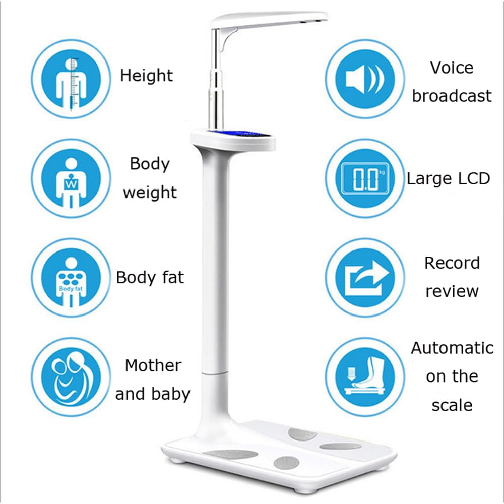 Digital Physician Scale Electric Height Weight Scale Ultrasonic Measuring Scale