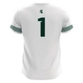 thumbnail image 3 of Men's GameDay Greats #1  White Michigan State Spartans  Lightweight Soccer Team Jersey, 3 of 4