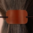 thumbnail image 3 of Horquilla de cuero simple, accesorios creativos de cuero para el cabello, horquilla para el cabello, 3 of 5
