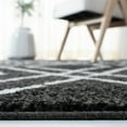 thumbnail image 4 of SAFAVIEH Adirondack Brianna Geometric Area Rug, Black/Light Grey, 5'1" x 7'6", 4 of 7