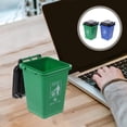 thumbnail image 4 of 2PCS Mini Curbside Trash and Recycle Can Set/Pencil Cup,Creative Dust Bin Supplies Holder(Blue + Green), 4 of 4