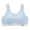 Blue, variant on Big Girls Training Brass Sports Bras Comfort Soft Solid Color Bras Size 10-13T