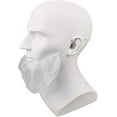 thumbnail image 4 of 100 Pcs Disposable Non-woven Single-beard Beard Sets Mustache Bag Protection Clean Anti-hair Drop Cover Beard Cover, 4 of 5