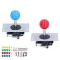 thumbnail image 3 of Arcade Game DIY Kits, 2 Pcs Arcade Buttons   With USB Cable For Boys For Joystick Accessories For Young For Computer Games, 3 of 8