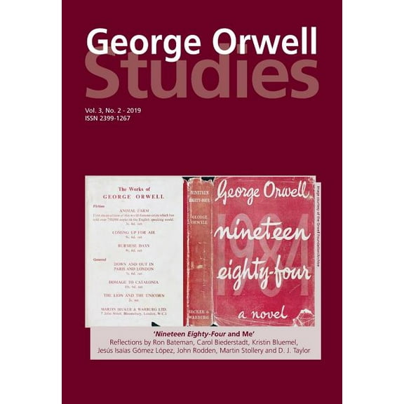 George Orwell Studies Vol.3 No.2 (Paperback)
